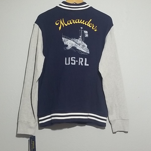 Polo Ralph Lauren Sweater Jacket Buttons XL 18-20 - Picture 10 of 13